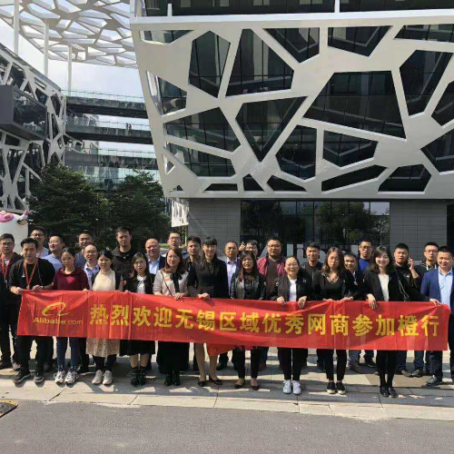 无锡朗威受邀到阿里总部参观学习